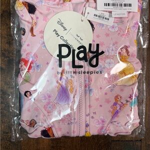 Little Sleepies-Disney Princess Garden Peplum Hoodie